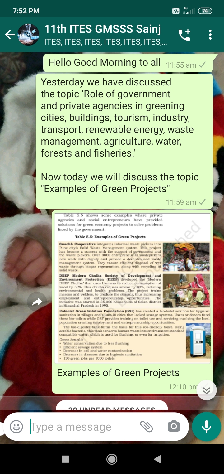Examples of Green Projects