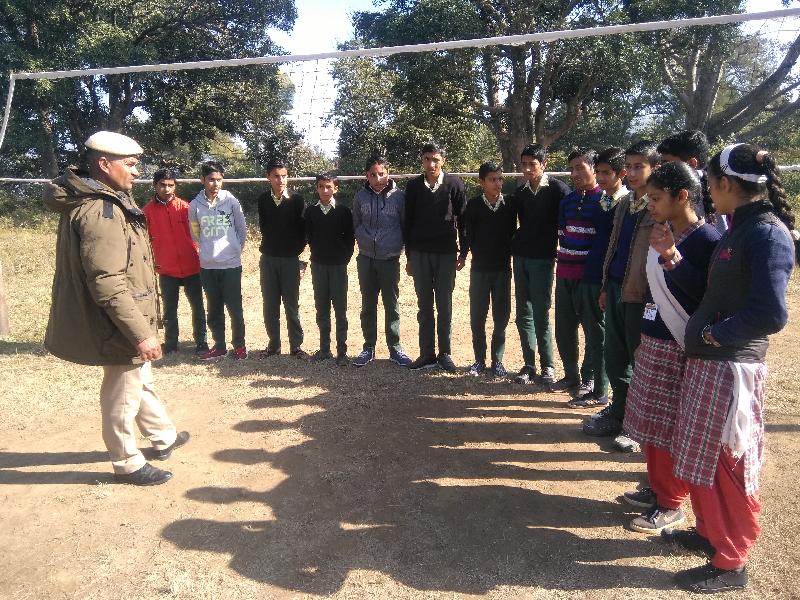 Guest Lecture of 10th Class Patrolling & Guard Duty.